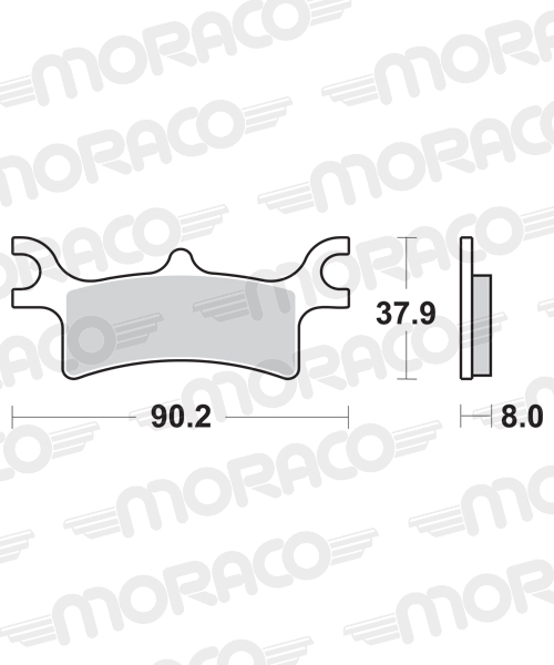 PLAQUETTES DE FREIN SBS 787ATS