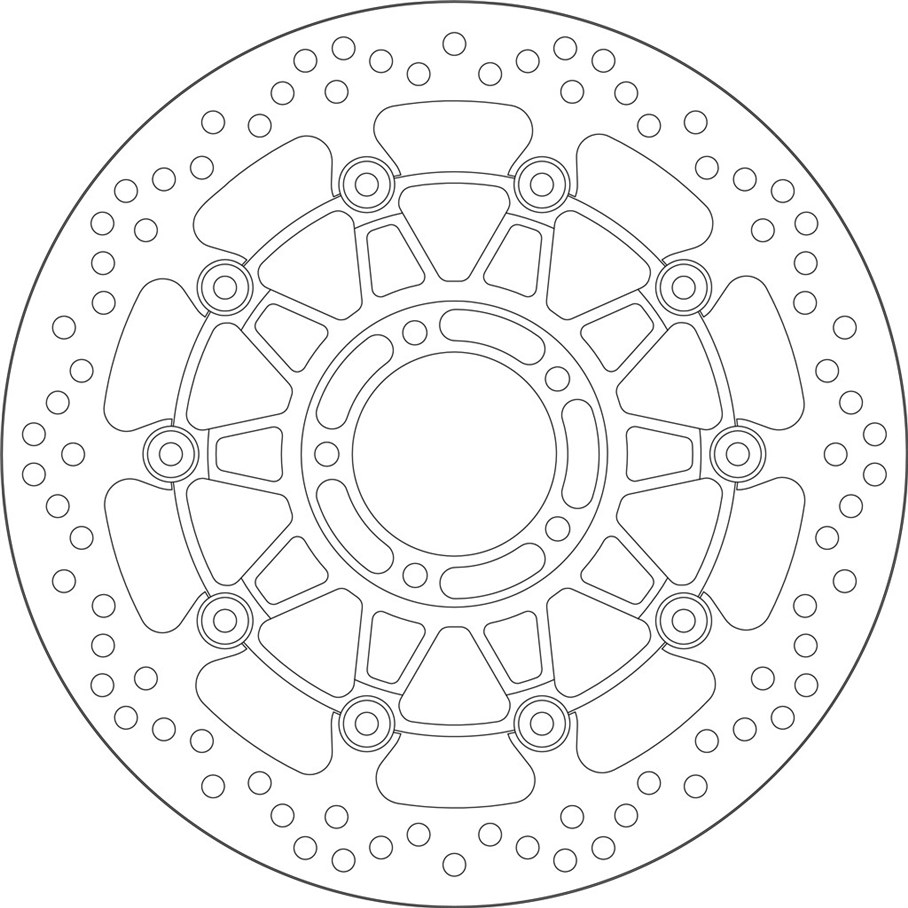 Disque de frein SBS 5044