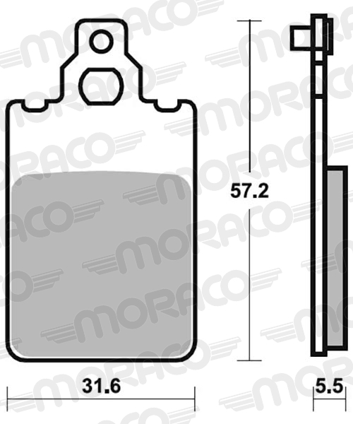 PLAQUETTES DE FREIN SBS 607RQ
