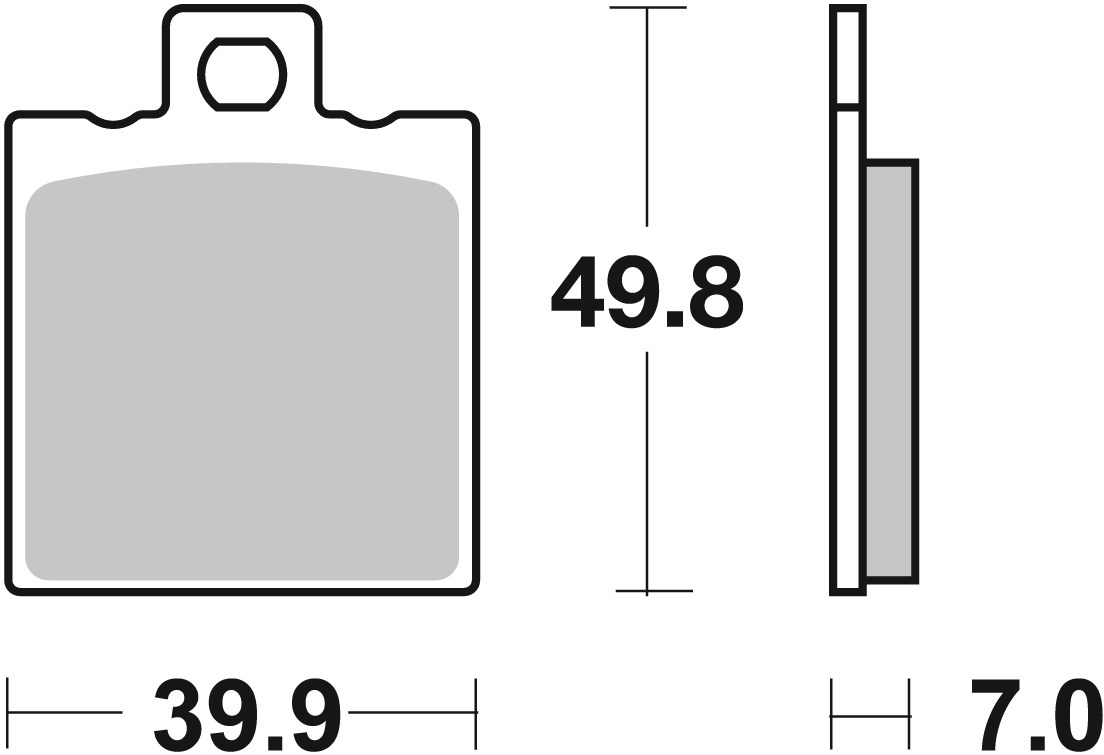 PLAQUETTES DE FREIN SBS 737RQ