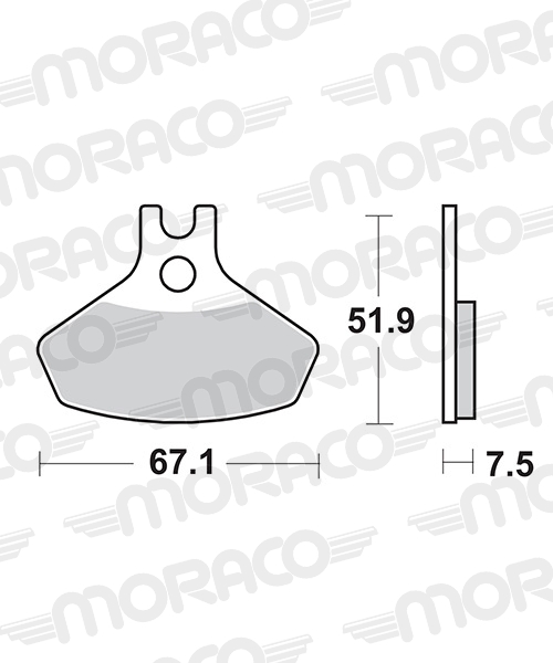 PLAQUETTES DE FREIN SBS 907SI