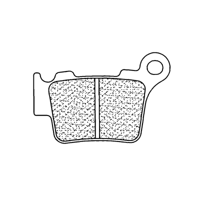 Plaquettes de frein arrière cross 1108X59