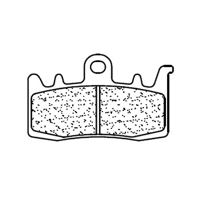 Plaquettes de frein arrière route 1232RX3