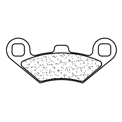 Plaquettes de frein haute performance maxi-scooter 3100MSC