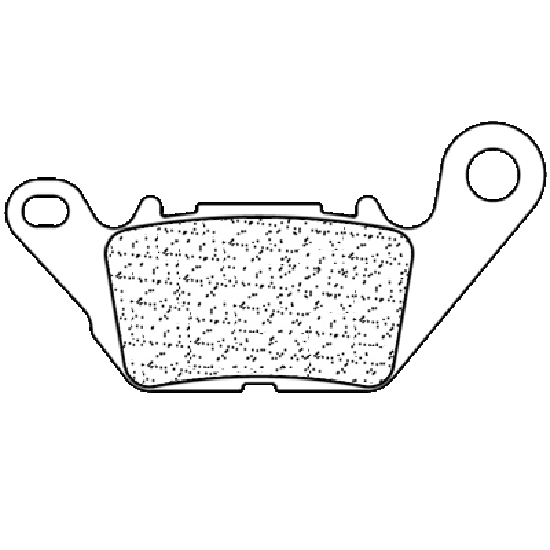 Plaquettes de frein haute performance maxi-scooter 3117MSC