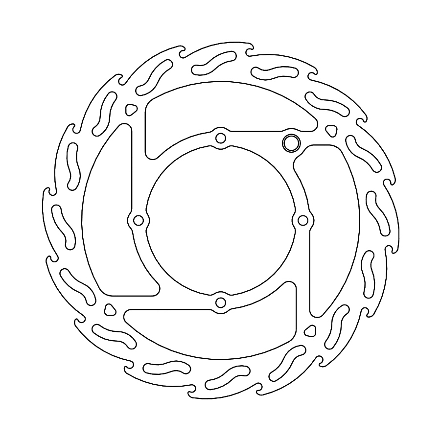 Disque avant MM Flame Fixe KTM SX85, Freeride,