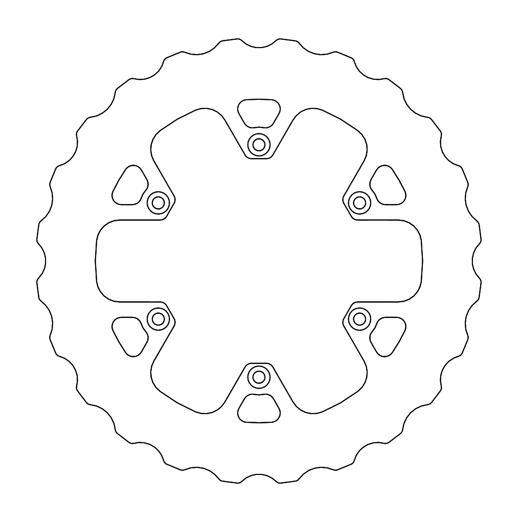 Disque arrière Offroad MM Nitro Mud Beta