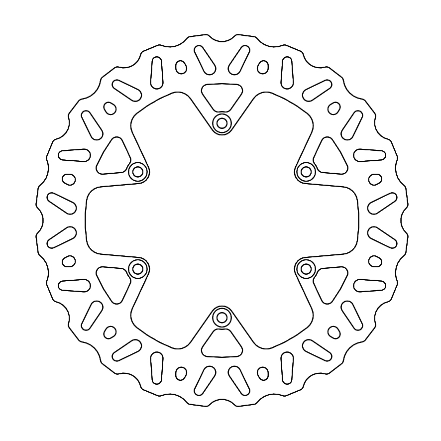 Disque arrière Offroad MM Nitro Beta