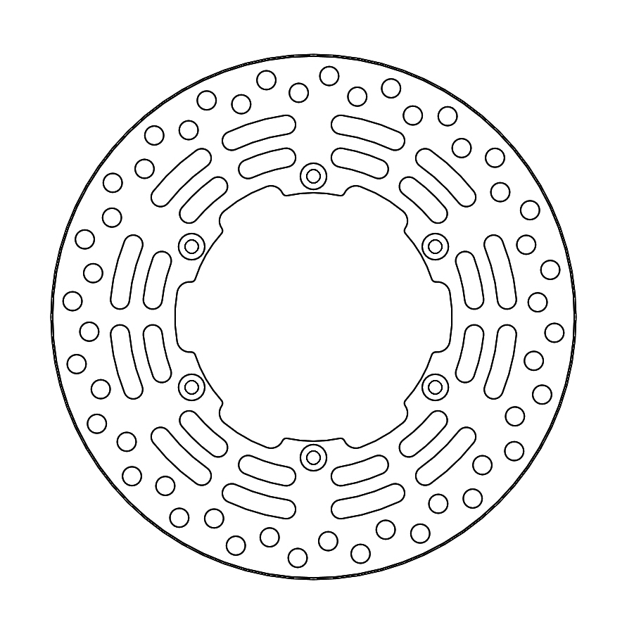 Disque avant Offroad MM Vintage Suzuki RM125/250, Yamaha YZ2