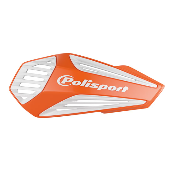 Plastiques de rempl protèges mains MX Air ORANGE/BLANC