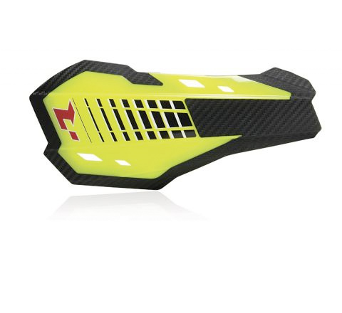 Protege-mains HP2 kit montage jaune fluo